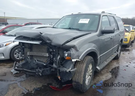 2014 Ford Expedition Limited из США, поврежденный, VIN 1FMJU2A51EEF03671